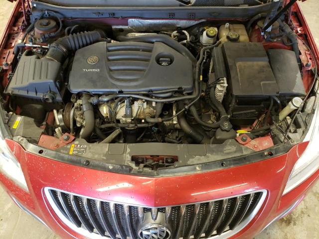 2G4GV5GV6D9243270 - 2013 BUICK REGAL GS Қызыл фото 11