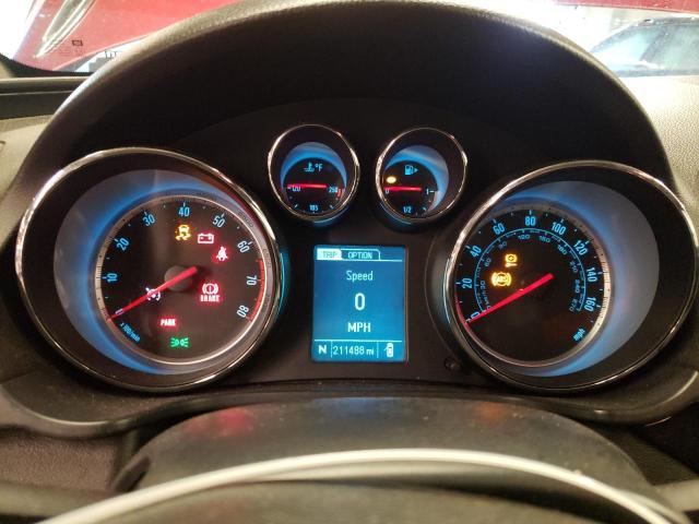 2G4GV5GV6D9243270 - 2013 BUICK REGAL GS Қызыл фото 9