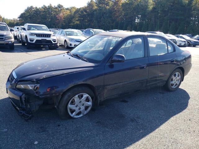 KMHDN46D06U320999 - 2006 HYUNDAI ELANTRA GLS BLUE photo 1