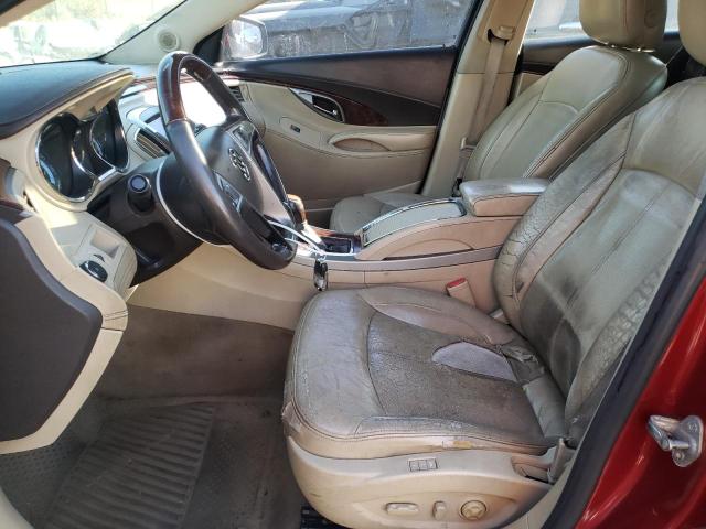1G4GE5ED3BF292814 - 2011 BUICK LACROSSE CXS MAROON photo 7