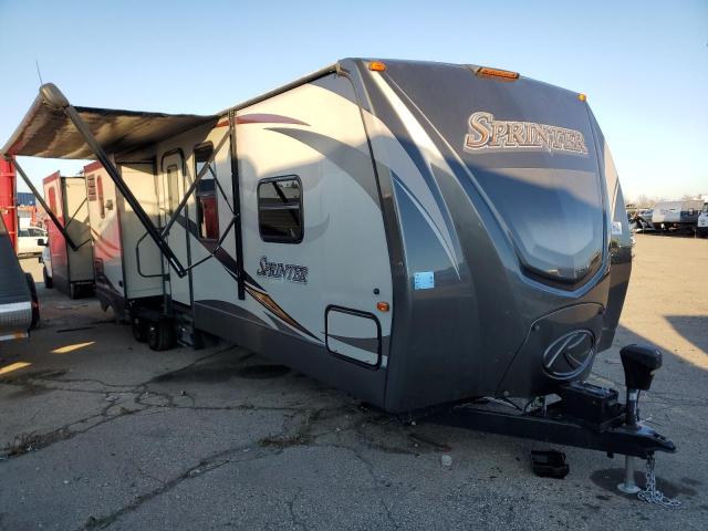 4YDT3222XG1530024 - 2016 KEYSTONE SPRINTER GRAY photo 1