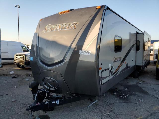 4YDT3222XG1530024 - 2016 KEYSTONE SPRINTER GRAY photo 2