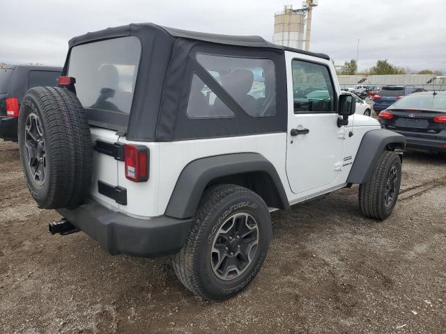 1C4AJWAG8GL339517 - 2016 JEEP WRANGLER SPORT WHITE photo 3