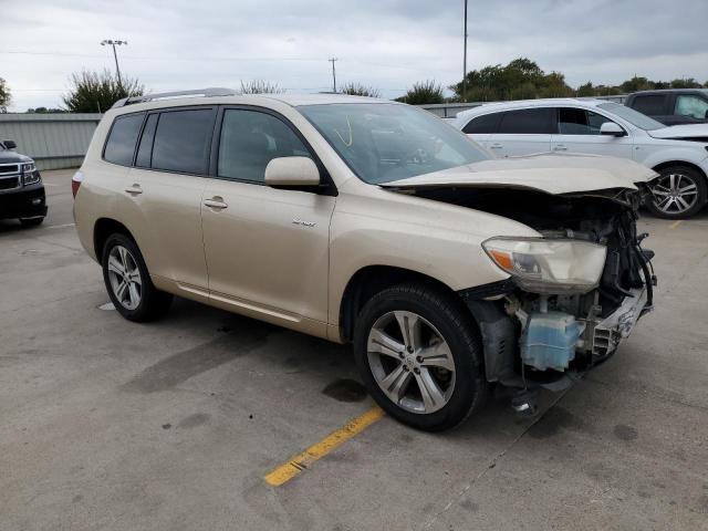 JTEDS43A582057796 - 2008 TOYOTA HIGHLANDER SPORT GOLD photo 4