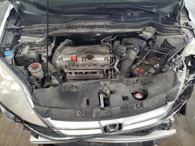 5J6RE4H56AL038830 - 2010 HONDA CR-V EX SILVER photo 12