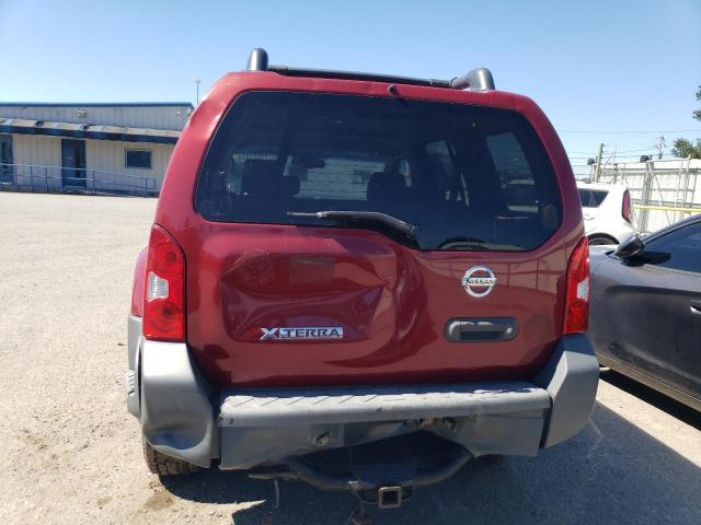 5N1AN08W75C600711 - 2005 NISSAN XTERRA OFF ROAD BURGUNDY photo 6