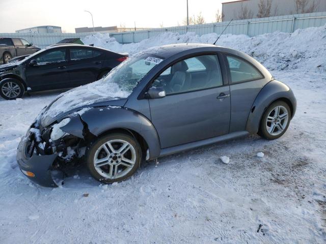 3VWCD31C04M417355 - 2004 VOLKSWAGEN NEW BEETLE GLS GRAY photo 1