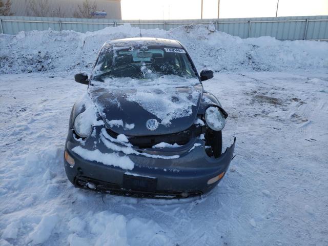 3VWCD31C04M417355 - 2004 VOLKSWAGEN NEW BEETLE GLS GRAY photo 5