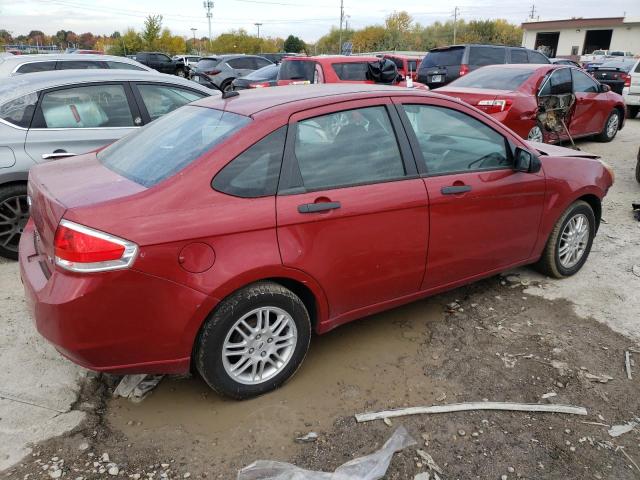 1FAHP3FN1AW177034 - 2010 FORD FOCUS SE RED photo 3