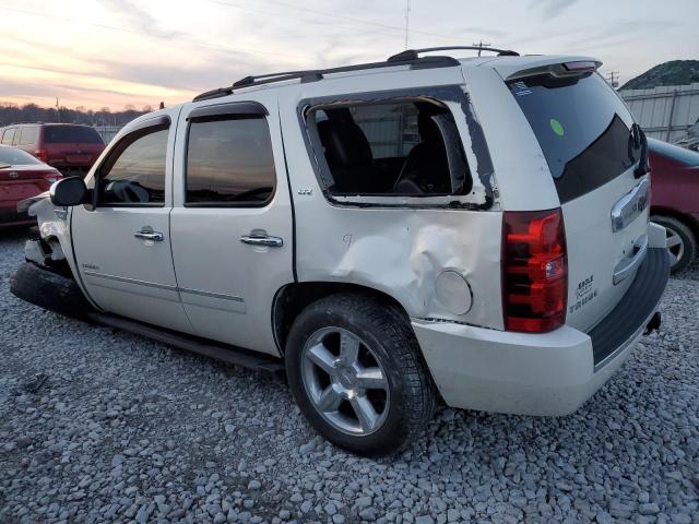 1GNSKCE03BR233339 - 2011 CHEVROLET TAHOE K1500 LTZ WHITE photo 2