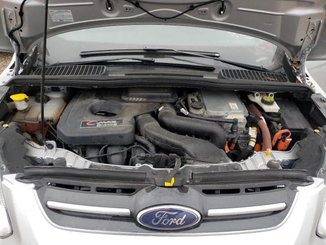 1FADP5CU0EL514113 - 2014 FORD C-MAX PREMIUM SILVER photo 11