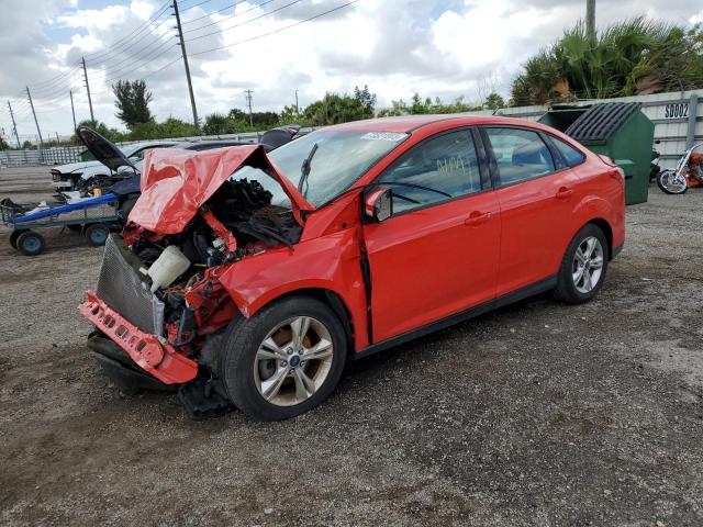 1FADP3F29DL167796 - 2013 FORD FOCUS SE RED photo 1