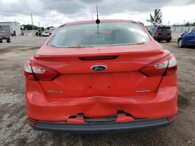 1FADP3F29DL167796 - 2013 FORD FOCUS SE RED photo 6