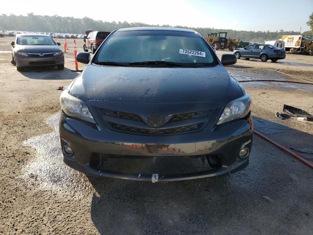 2T1BU4EE7CC857676 - 2012 TOYOTA COROLLA BASE BLACK photo 5