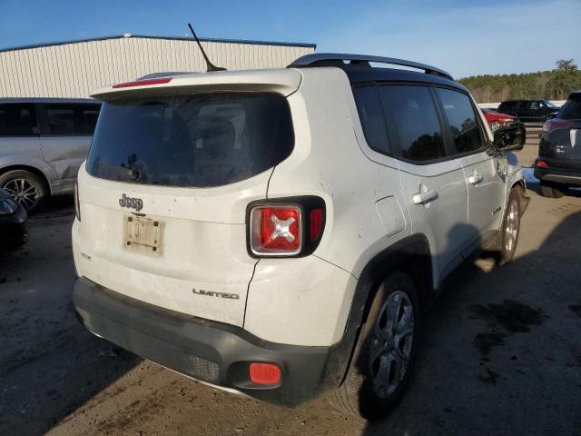 ZACCJADT6GPD64450 - 2016 JEEP RENEGADE LIMITED WHITE photo 3