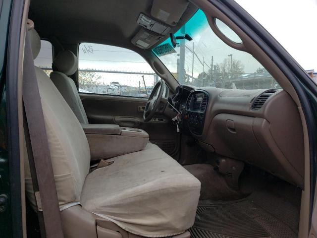 5TBBT4413YS125439 - 2000 TOYOTA TUNDRA ACCESS CAB 绿色 照片 10