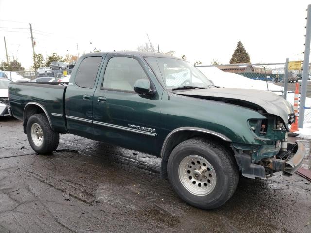 5TBBT4413YS125439 - 2000 TOYOTA TUNDRA ACCESS CAB GREEN photo 4