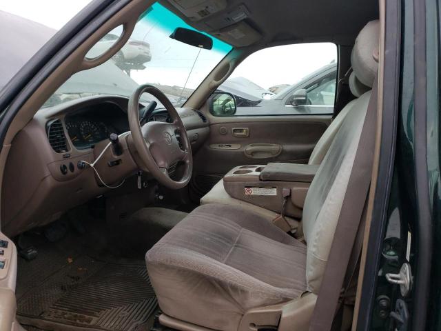 5TBBT4413YS125439 - 2000 TOYOTA TUNDRA ACCESS CAB 绿色 照片 8