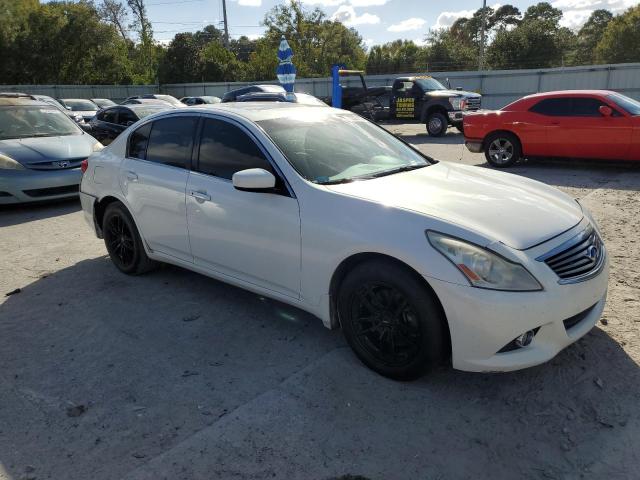 JN1CV6AR8DM763125 - 2013 INFINITI G37 WHITE photo 4