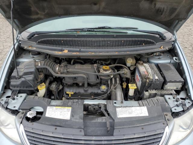 2C4GP44L23R371872 - 2003 CHRYSLER TOWN & COU LX BLUE photo 12