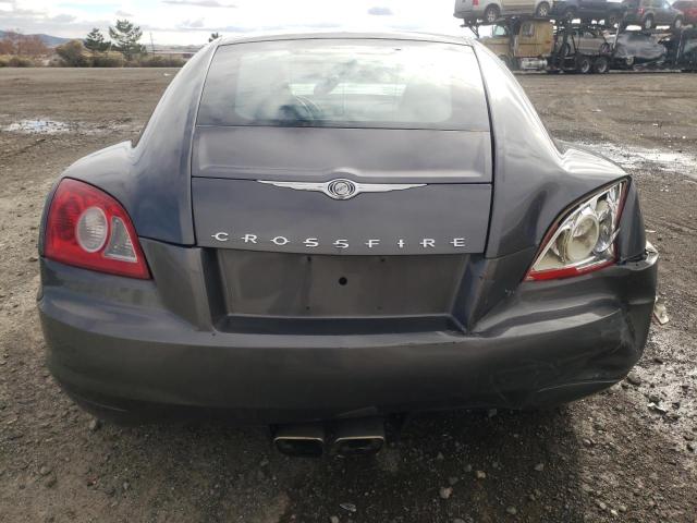 1C3AN69L24X009337 - 2004 CHRYSLER CROSSFIRE LIMITED SILVER photo 6