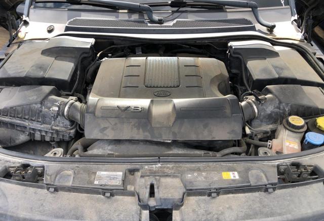 SALSF2D41CA726733 - 2012 LAND ROVER RANGE ROVE HSE BLACK photo 7