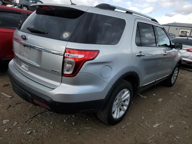 1FMHK8D81BGA10764 - 2011 FORD EXPLORER XLT SILVER photo 3