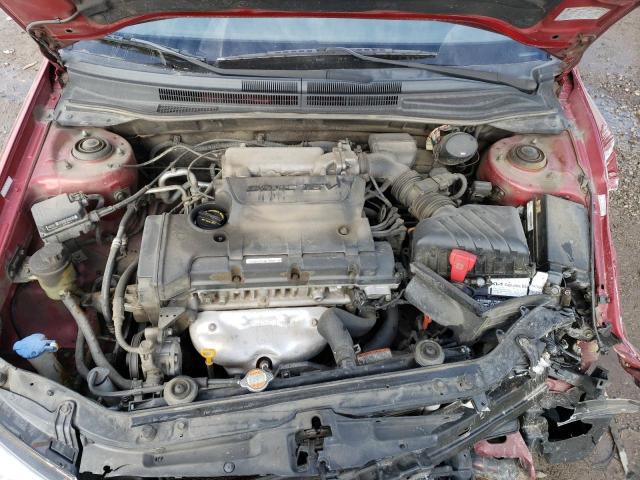 KNAFE221295590082 - 2009 KIA SPECTRA EX BURGUNDY photo 11