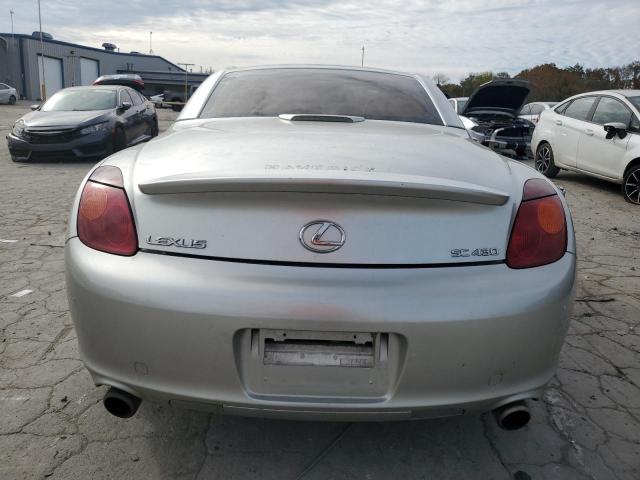 JTHFN48Y530037626 - 2003 LEXUS SC 430 SILVER photo 6