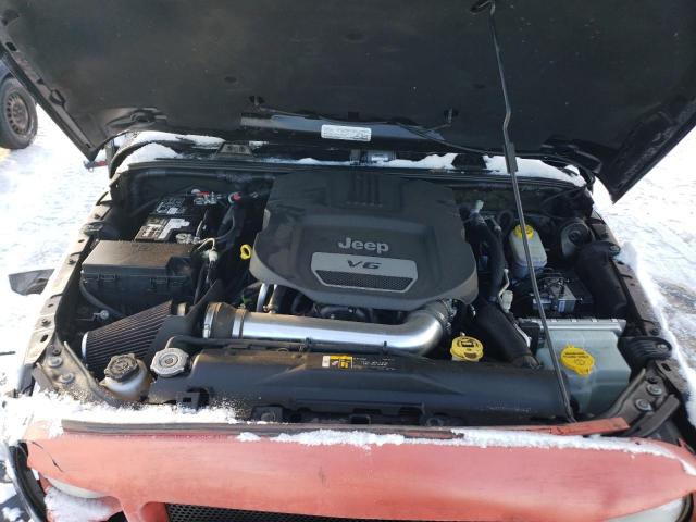 1C4BJWEG7JL868821 - 2018 JEEP WRANGLER U SAHARA BLACK photo 12