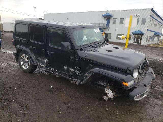 1C4HJXEN6KW607095 - 2019 JEEP WRANGLER U SAHARA BLACK photo 4