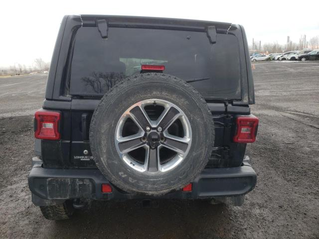 1C4HJXEN6KW607095 - 2019 JEEP WRANGLER U SAHARA BLACK photo 6