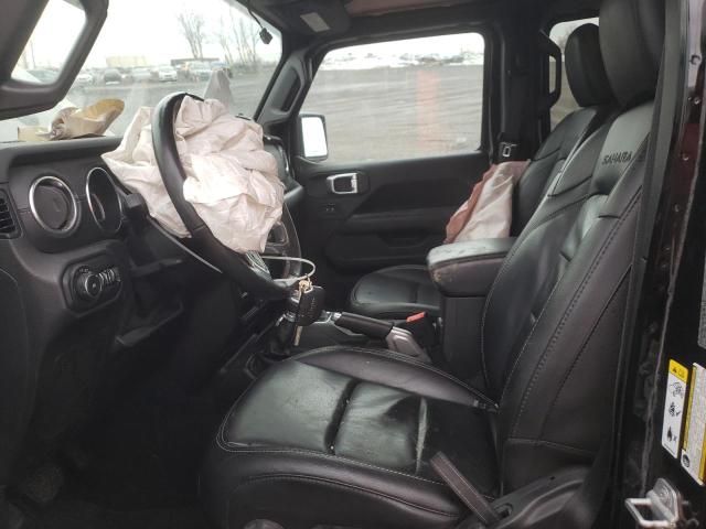 1C4HJXEN6KW607095 - 2019 JEEP WRANGLER U SAHARA BLACK photo 7