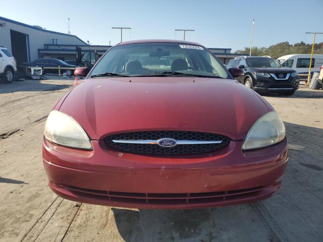 1FAFP55UX2G279391 - 2002 FORD TAURUS SES RED photo 5