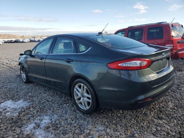 1FA6P0H75F5106386 - 2015 FORD FUSION SE GRAY photo 2