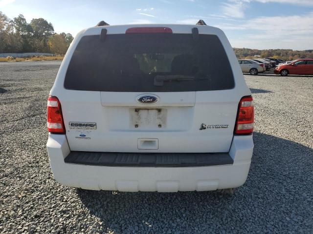 1FMCU4K38AKA29361 - 2010 FORD ESCAPE HYBRID WHITE photo 6