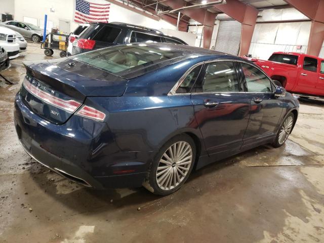 3LN6L5EC1HR605671 - 2017 LINCOLN MKZ RESERVE ლურჯი ფოტო 3