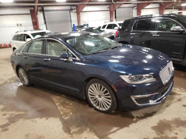 3LN6L5EC1HR605671 - 2017 LINCOLN MKZ RESERVE BLUE photo 4