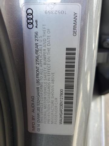 WAUHGAFC0EN127800 - 2014 AUDI A6 PRESTIGE ვერცხლისფერი ფოტო 13