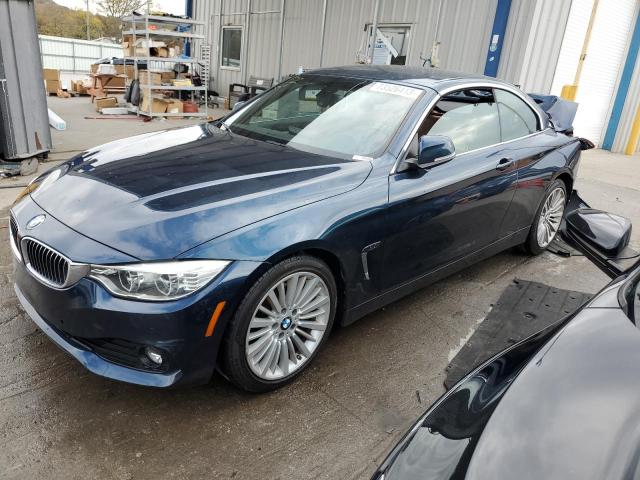 WBA3V7C54EJ873361 - 2014 BMW 428 I SULEV BLUE photo 1
