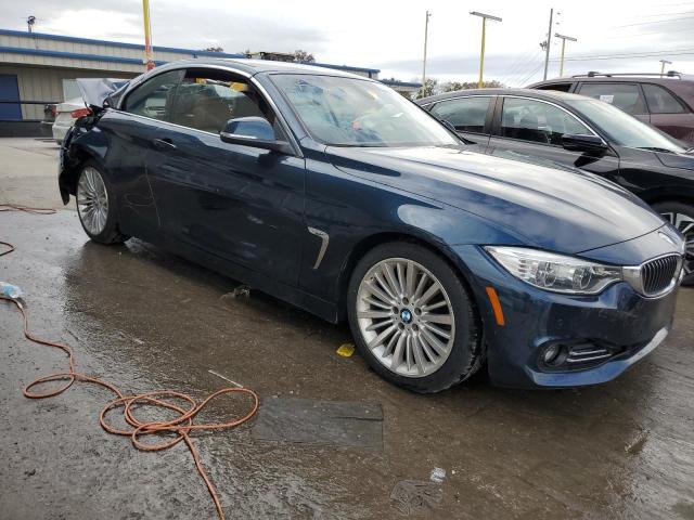 WBA3V7C54EJ873361 - 2014 BMW 428 I SULEV BLUE photo 4