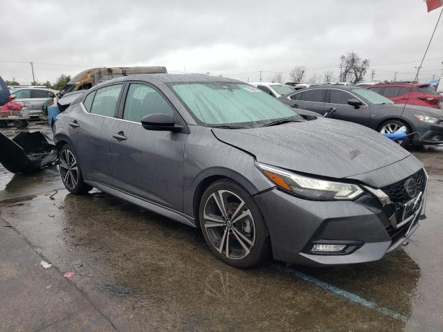 3N1AB8DV8NY270340 - 2022 NISSAN SENTRA SR GRAY photo 4