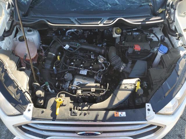 MAJ3S2GE3MC443144 - 2021 FORD ECOSPORT SE WHITE photo 11