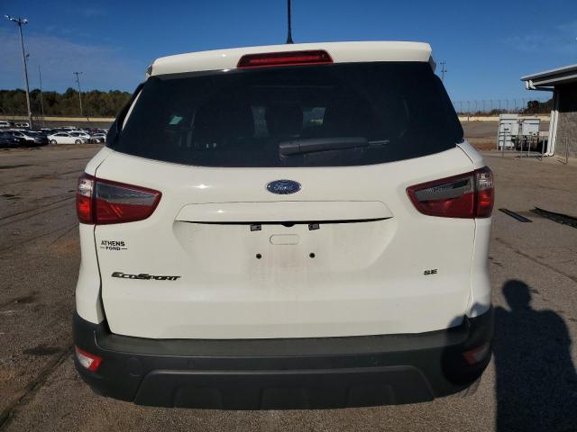 MAJ3S2GE3MC443144 - 2021 FORD ECOSPORT SE WHITE photo 6