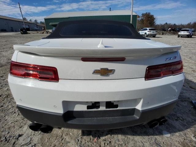 2G1FZ3DP7E9802074 - 2014 CHEVROLET CAMARO ZL1 WHITE photo 6