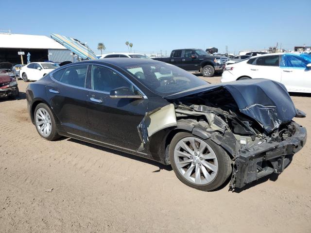 5YJSA1E23HF234152 - 2017 TESLA MODEL S Սև լուսանկար 4
