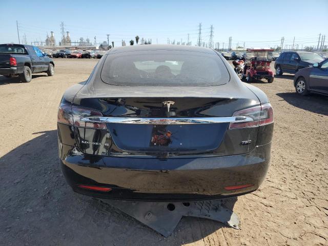 5YJSA1E23HF234152 - 2017 TESLA MODEL S Սև լուսանկար 6