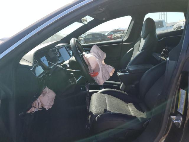 5YJSA1E23HF234152 - 2017 TESLA MODEL S Սև լուսանկար 7