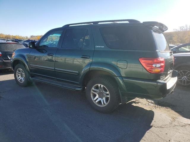 5TDBT48A63S142049 - 2003 TOYOTA SEQUOIA LIMITED GREEN photo 2