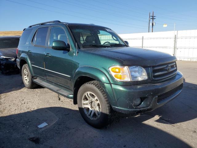 5TDBT48A63S142049 - 2003 TOYOTA SEQUOIA LIMITED GREEN photo 4